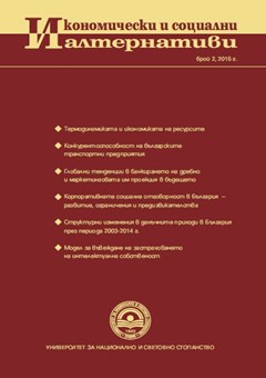 Структурни изменения в данъчните приходи в България през периода 2003-2014 година