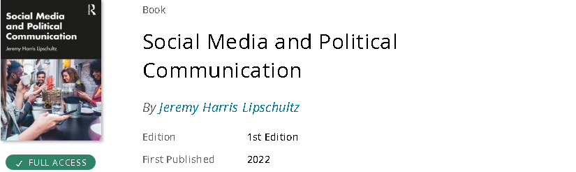 Social Media and Political Communication