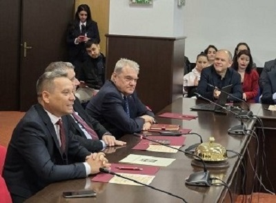 Международна научна конференция „35 години катедра Национална и регионална сигурност“ с участието на Румен Петков