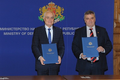 В Министерството на отбраната бе подписан Меморандум за сътрудничество с УНСС