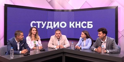 Магистърска програма „Синдикализъм и синдикални политики“ между УНСС и КНСБ – в Студио „КНСБ“ говорят студентите от УНСС