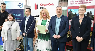 Национален турнир по тенис на маса за средношколци за „Купата на АИУБ" в УНСС
